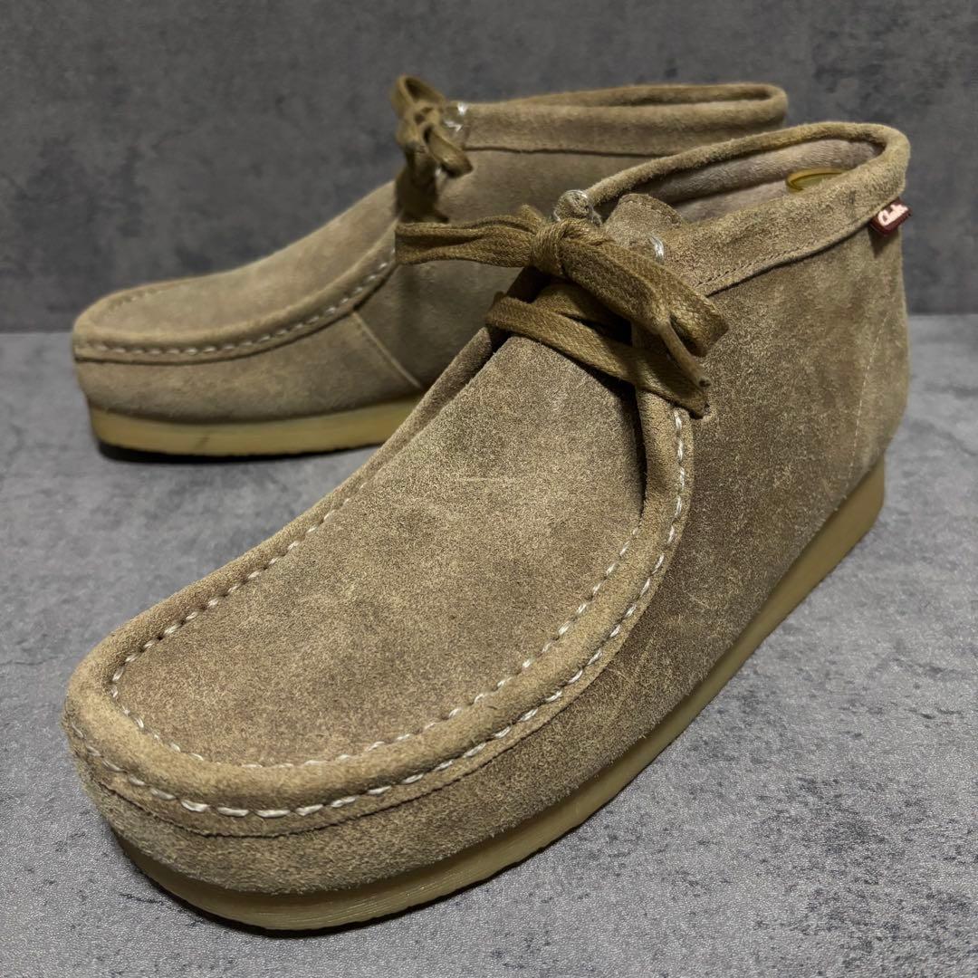 極美品　クラークス　ワラビー　スエード　ベージュ　本革　1765