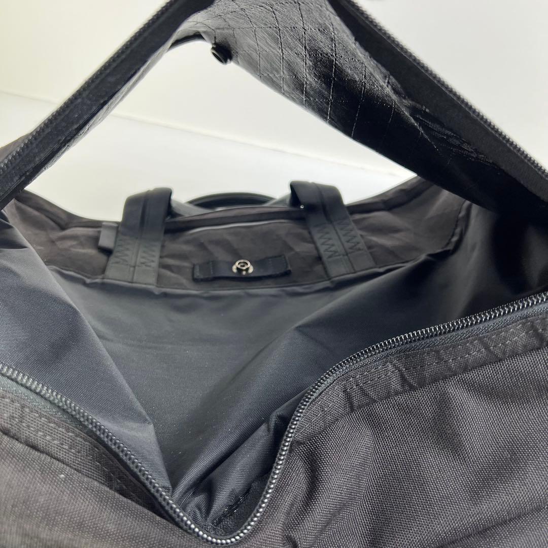 【2way✨撥水】ポーター ビジネスバッグ ハイブリッド 出張 二層 ブラック