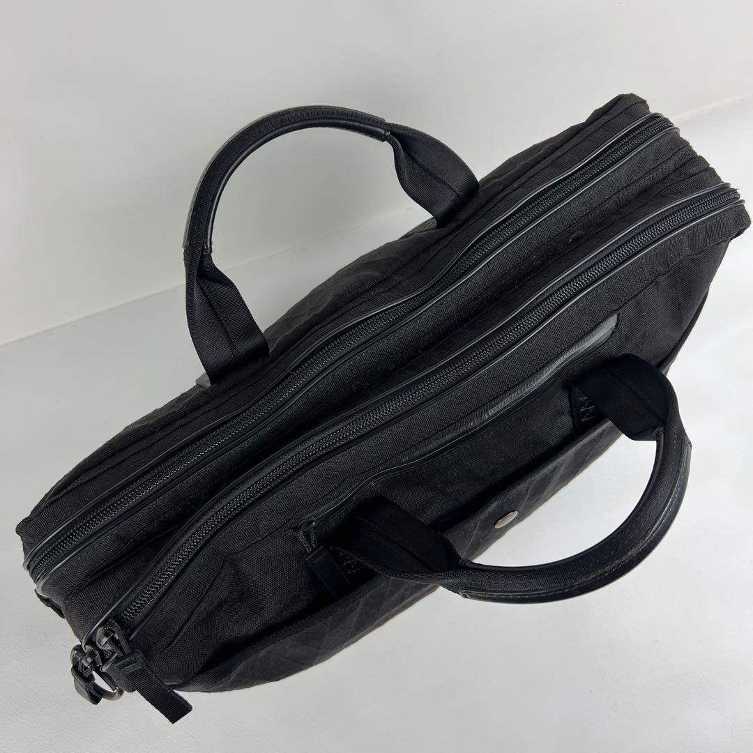 【2way✨撥水】ポーター ビジネスバッグ ハイブリッド 出張 二層 ブラック