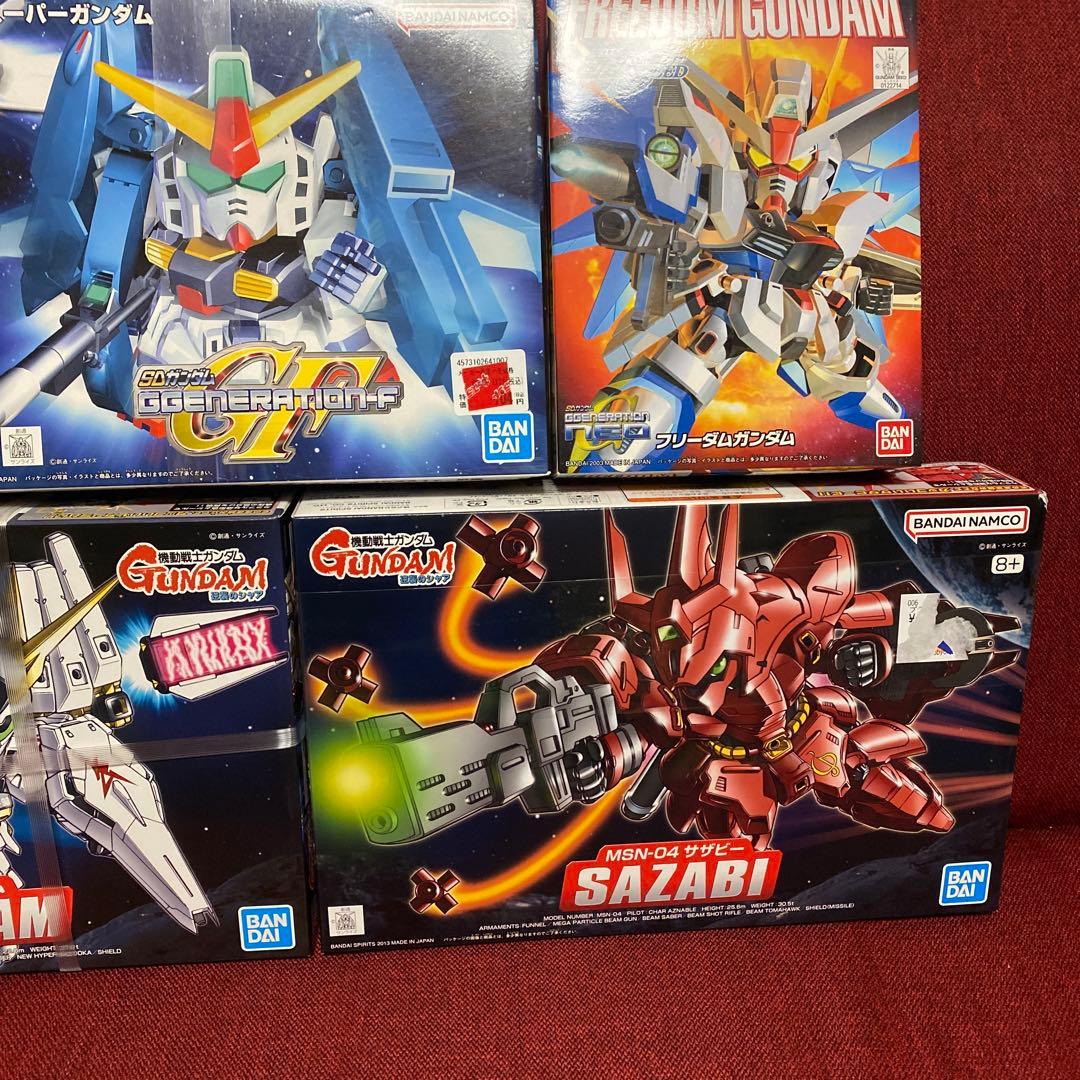 バンダイ　ガンプラ　SDガンダム　BB戦士　ジャンク扱い　まとめて５個セット