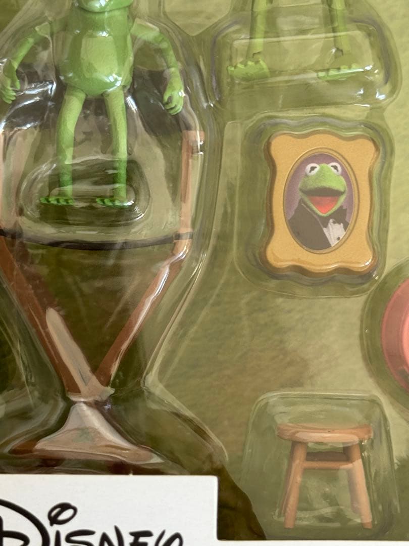 カーミット と ミスピギー の アクションフィギュア　(在庫最終)