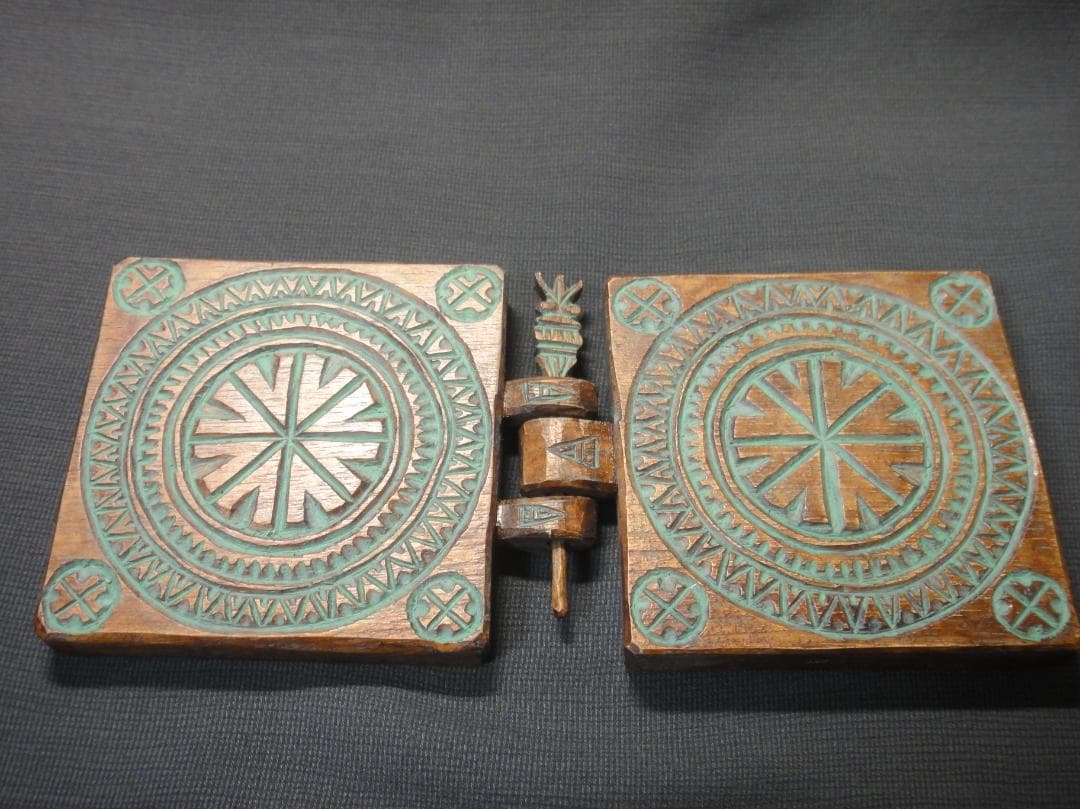 砂澤ビッキ アイヌ 木彫 置物