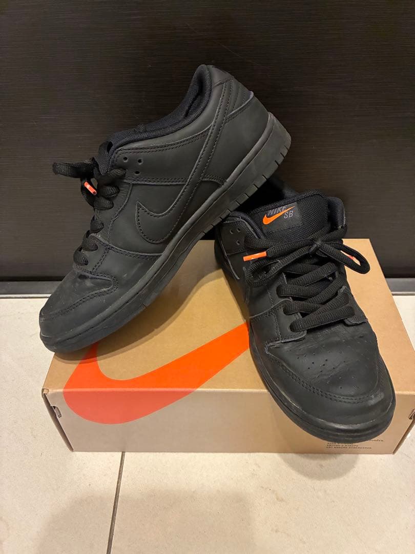 【美品】Nike SB Dunk Low Pro トリプルブラック27.0cm