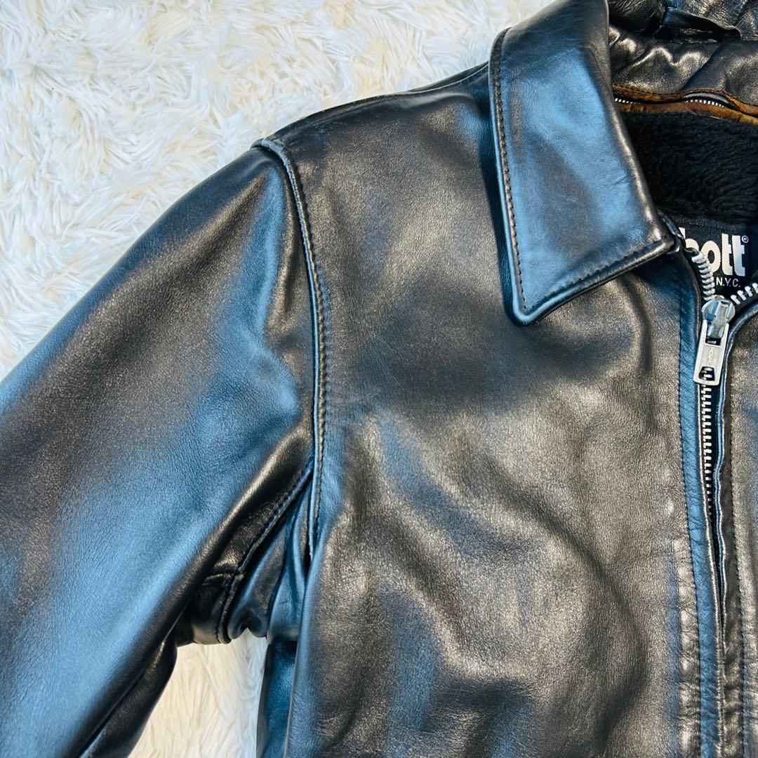 Schott ショット 642 36 ボアライナー付き ライダースジャケット