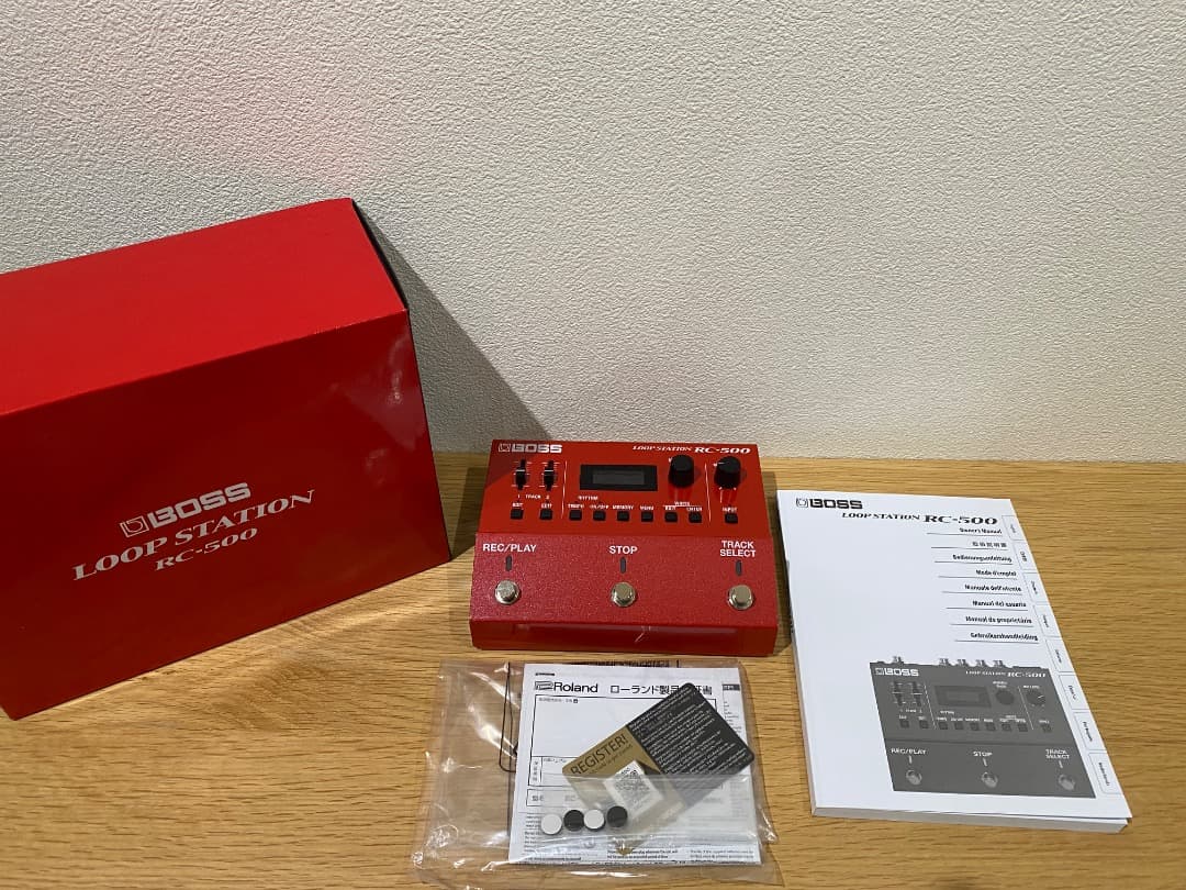 【ほぼ未使用】BOSS RC-500 ループステーション