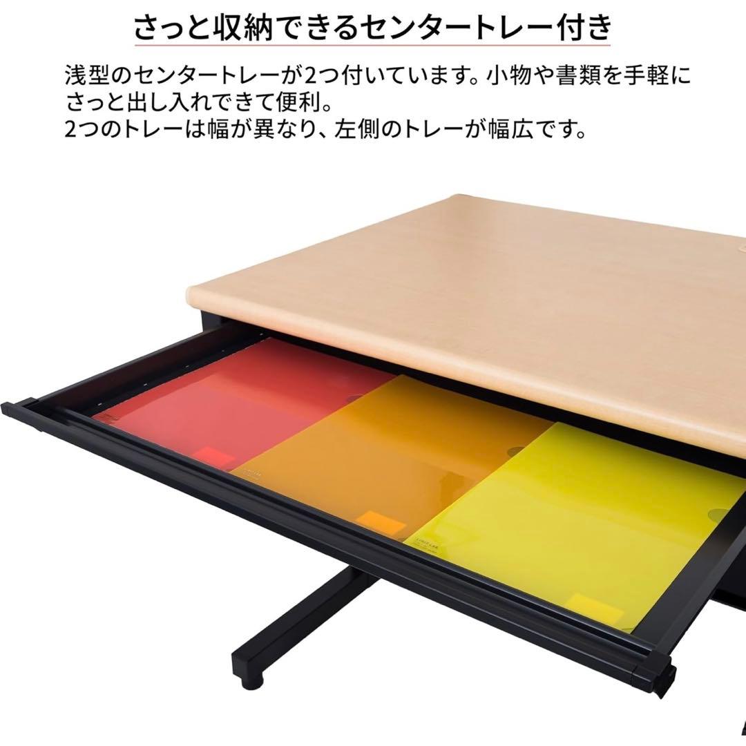 プラス オフィス デスク 事務机 幅100 奥行70 SH-107H