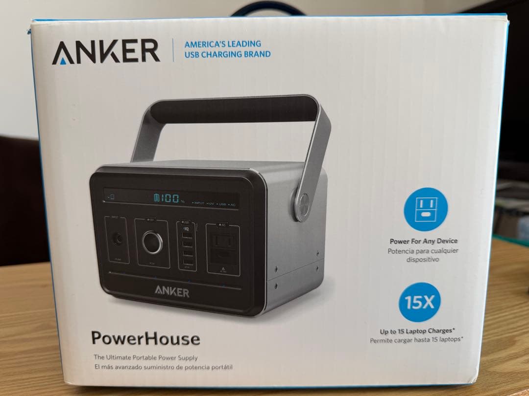 Anker PowerHouse ポータブル電源 120,600mAh