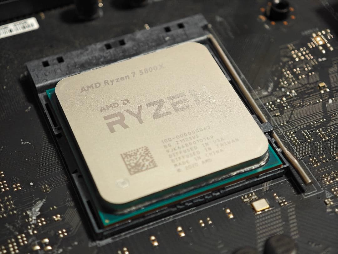 Ryzen7 5800X+マザー+DDR4-3200 32GB RGBメモリ