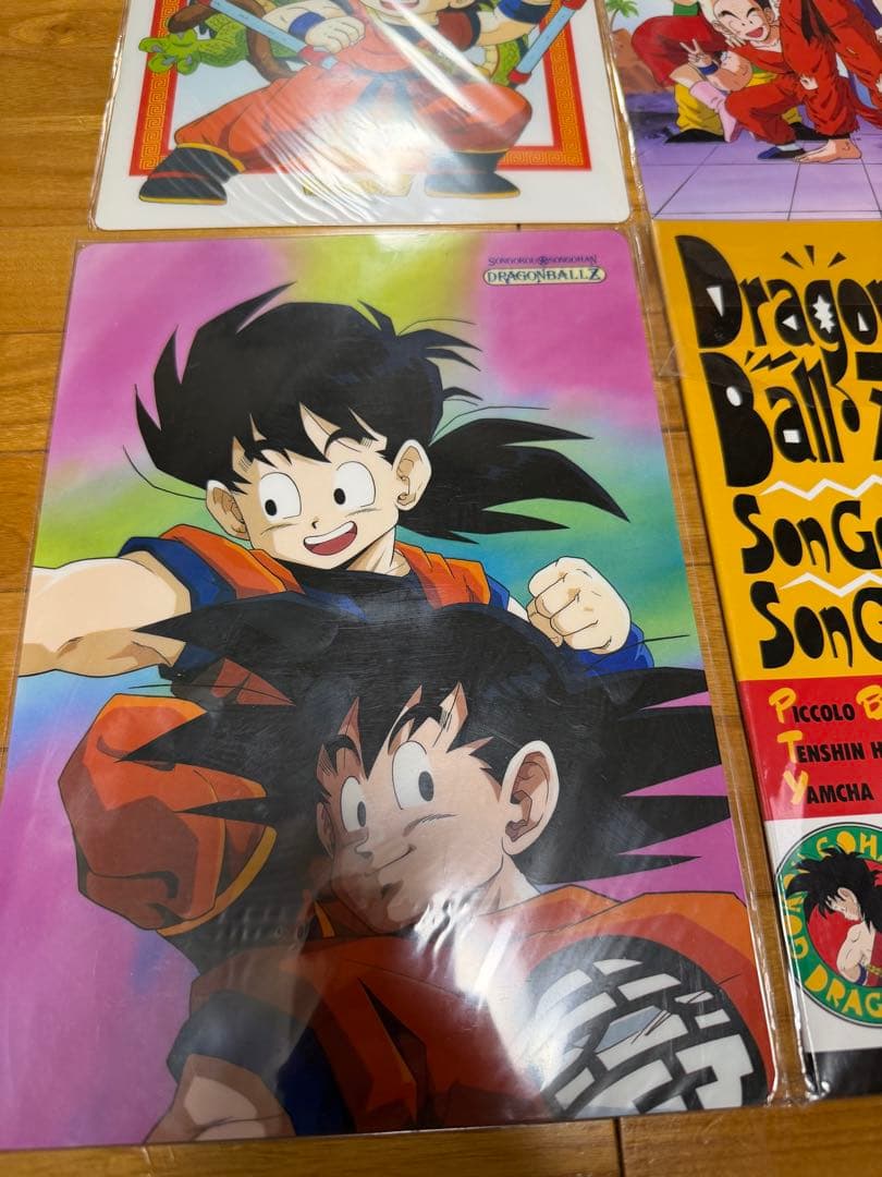 ドラゴンボールZ グッズセット（下敷き4枚・ノート2冊・レターセット） 激レア
