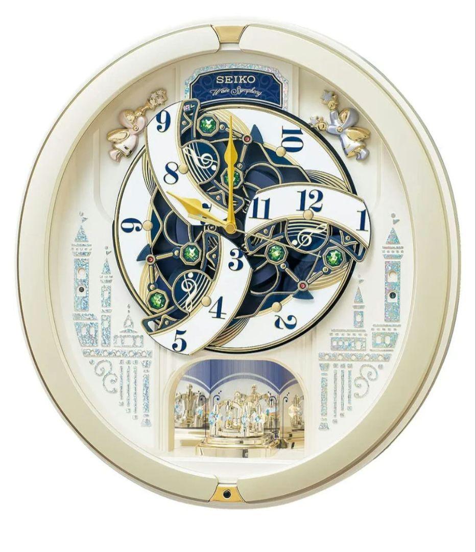 SEIKO　掛け時計　からくり時計　電波時計