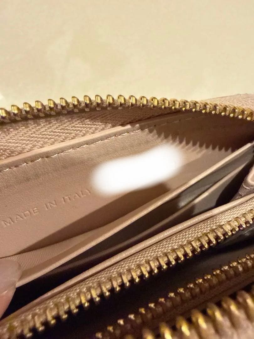 Dior Lady Dior Medium Wallet ピンク