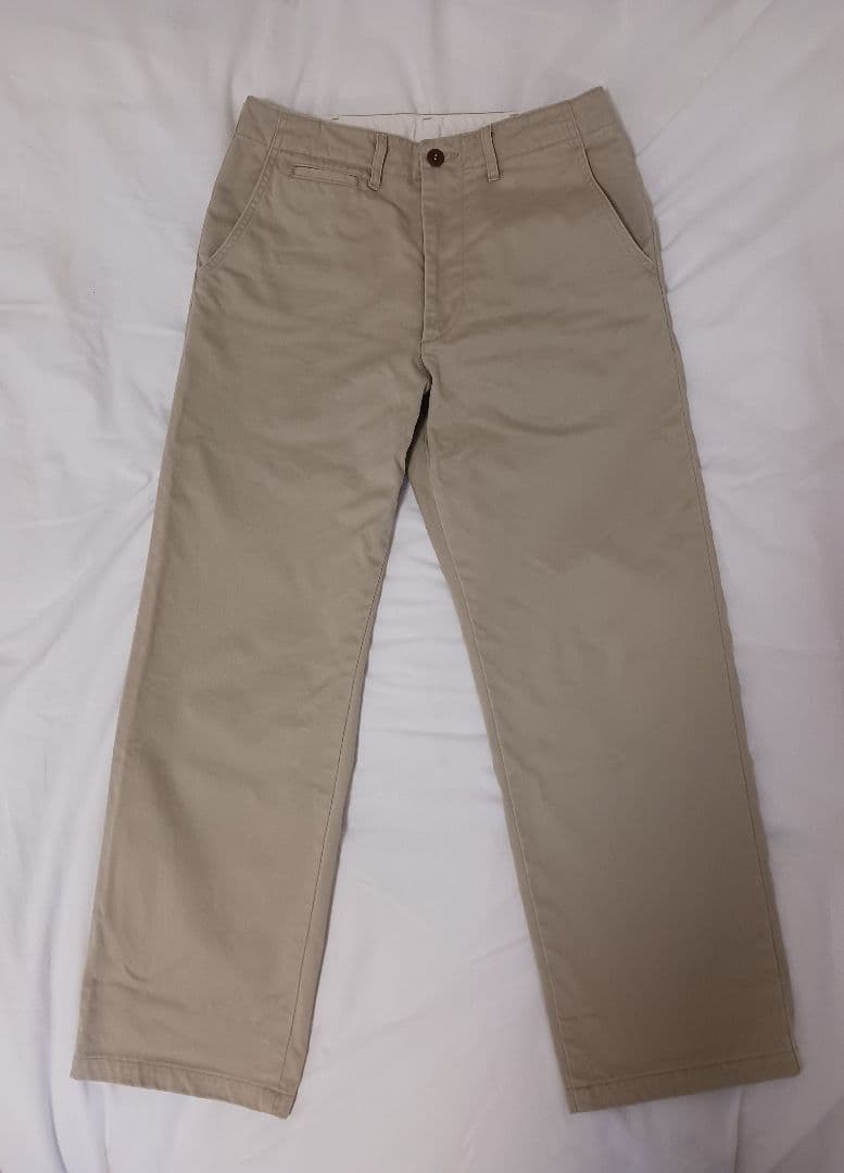 25AW スタンダードカリフォルニア チノパンツ ワイドシルエット