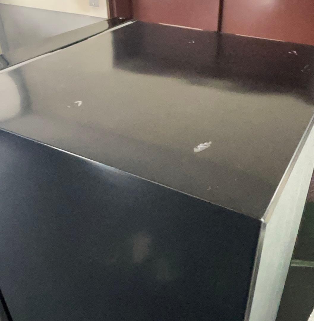 【引取り限定／東京都瑞穂町】山善 冷凍冷蔵庫 YFR-D111(B) 106L