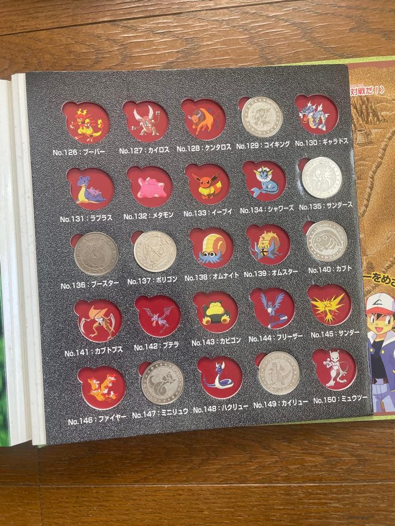 【Pokémon】メタル48枚+図鑑/明治乳業※レアあり