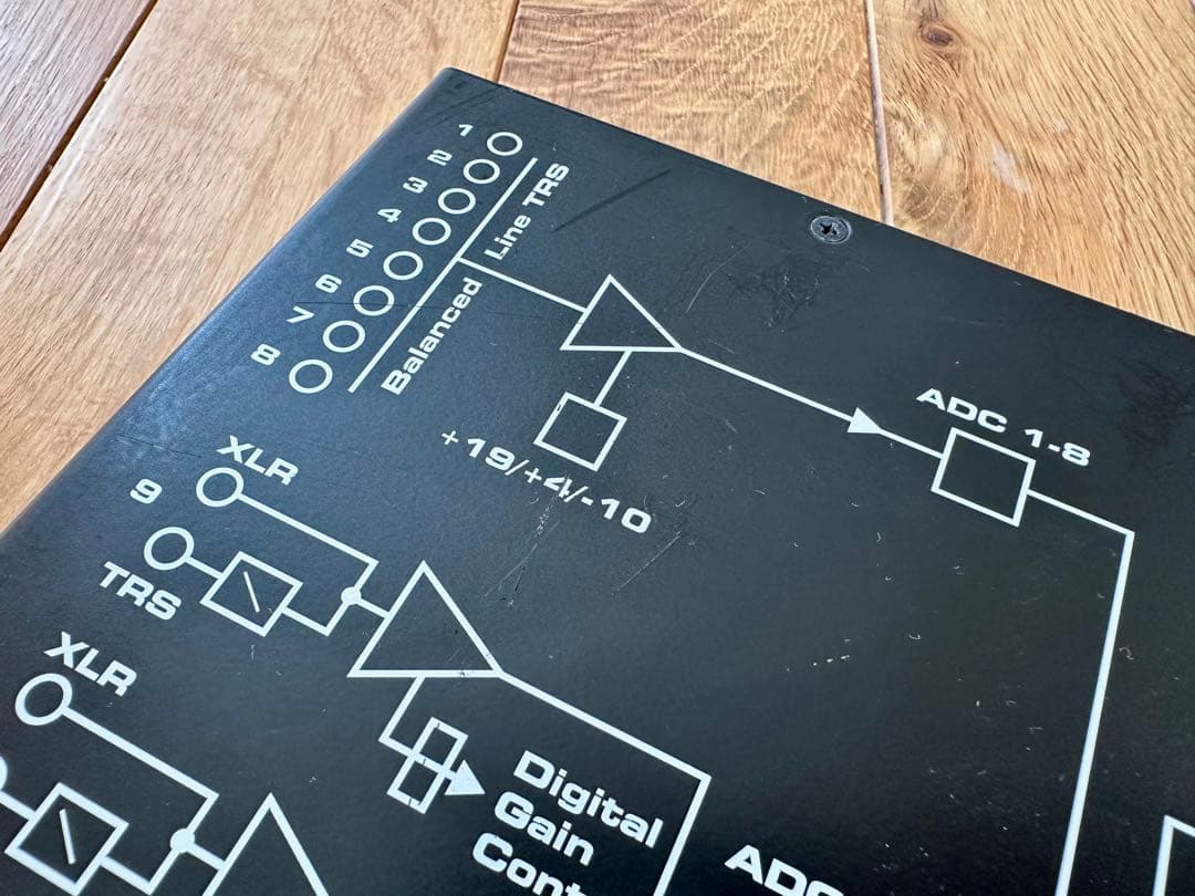 RME Fireface UFX 各種ケーブル付き