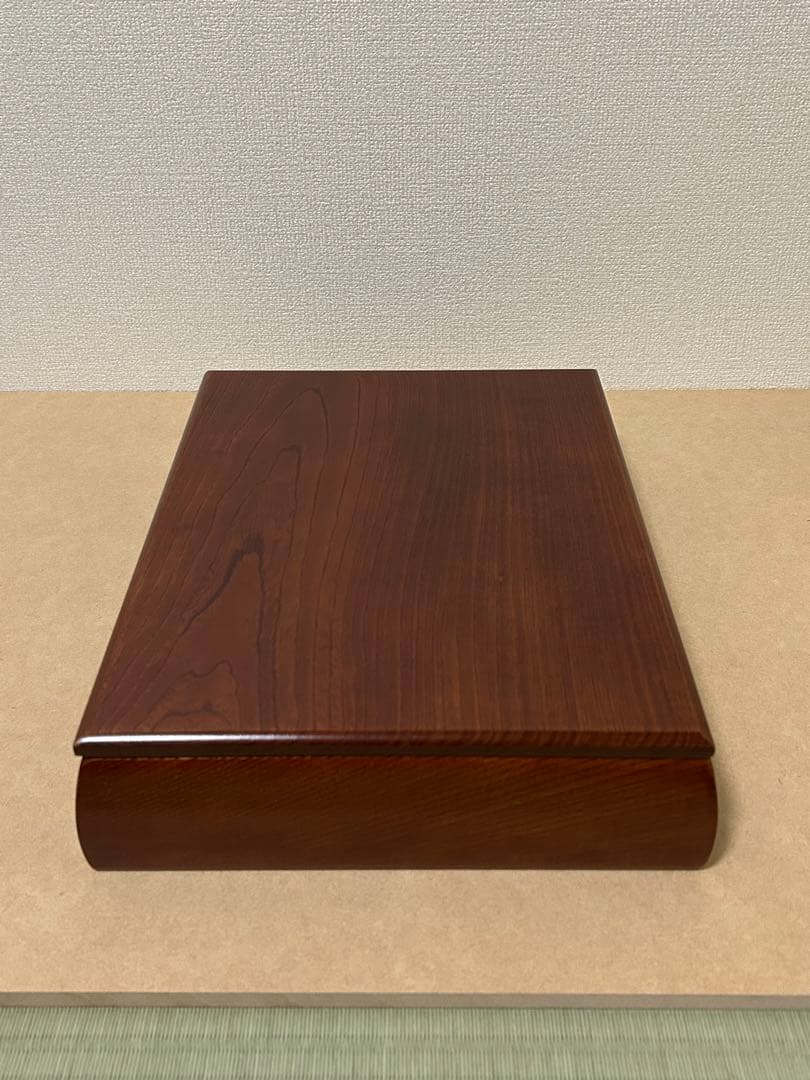 文箱　合成漆器　天然ケヤキ
