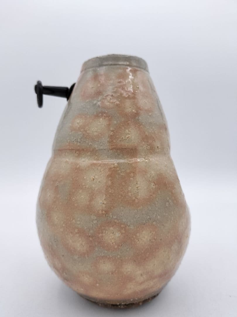 b264 掛花入 萩 13代 田原陶兵衛 木箱 茶道具 古物