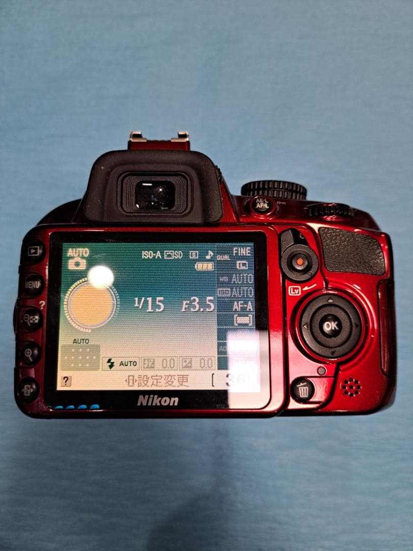 新春特別特価　Nikon D3100【大人気のメタリックRED】 ズームレンズ