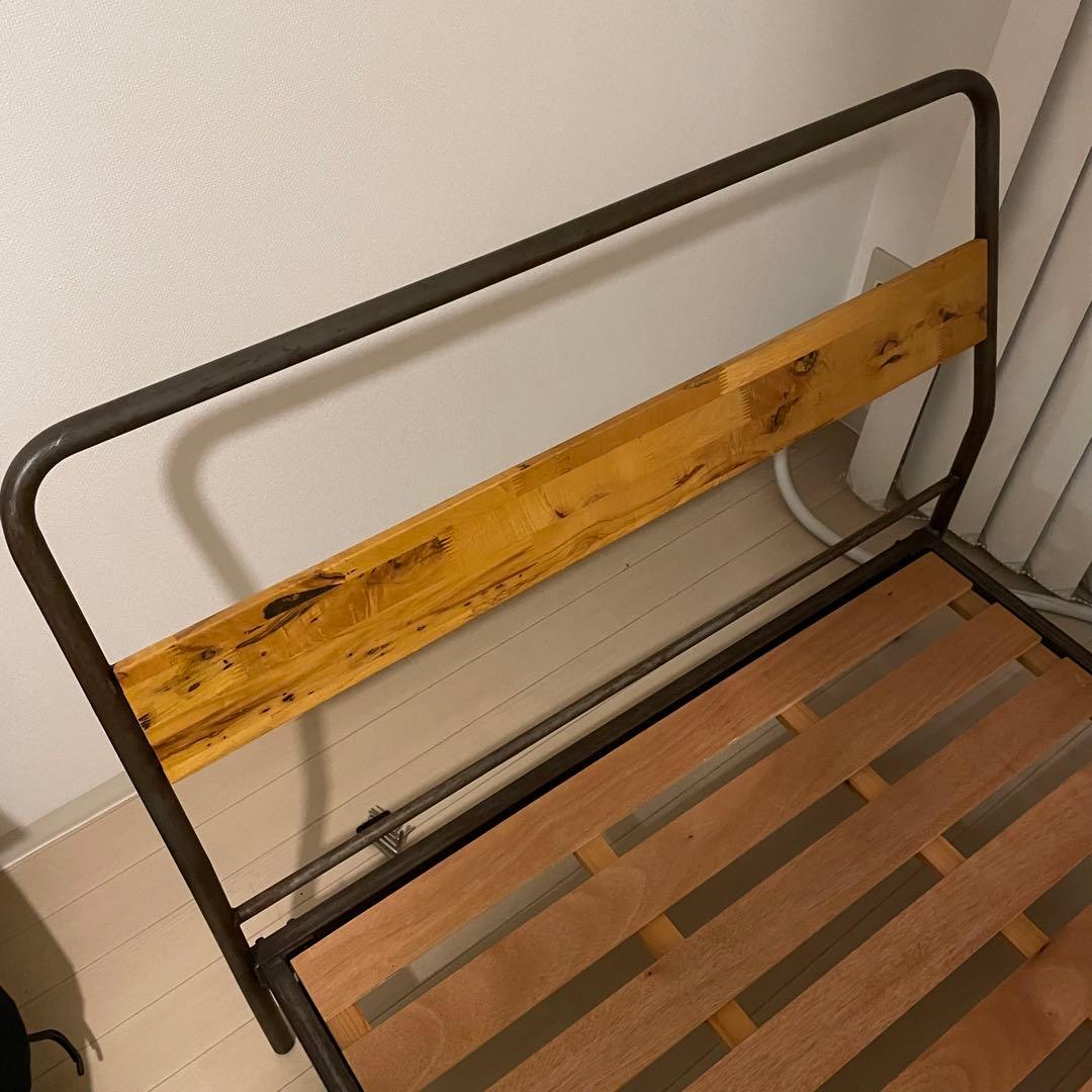 Cセット売り可能。アデペシュ a depeche シングルベッドフレーム