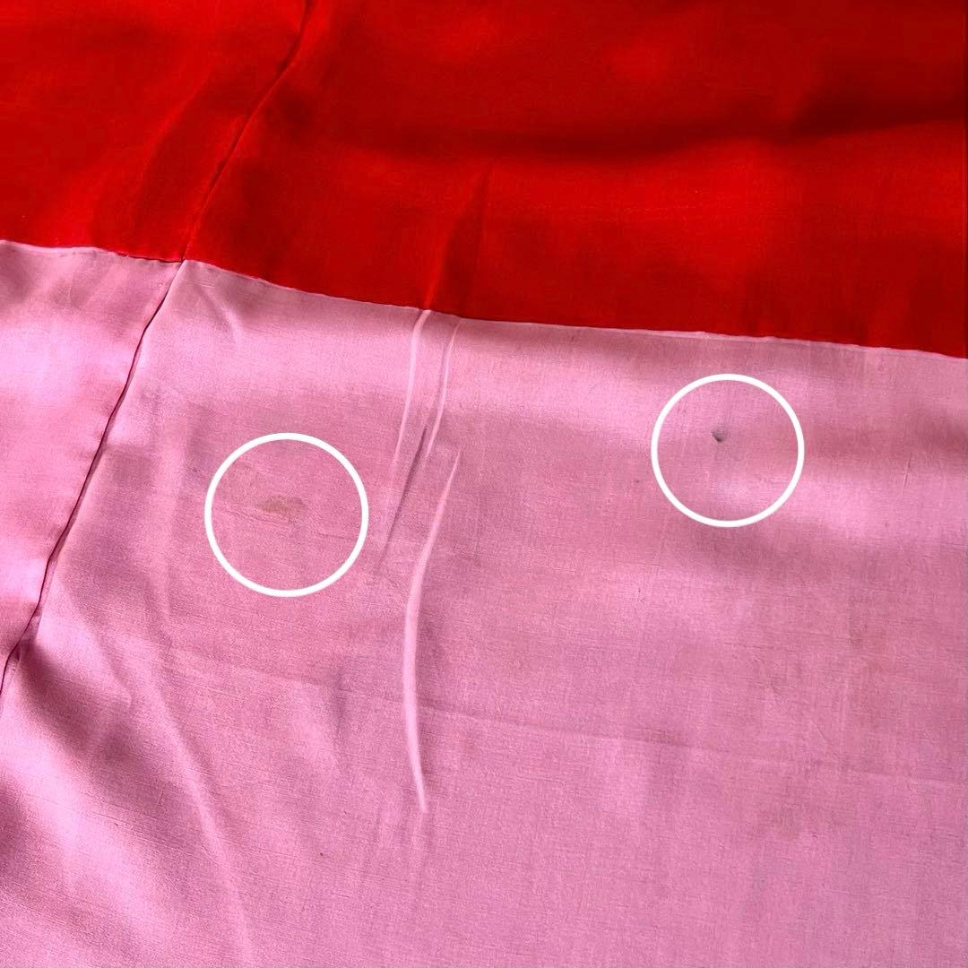 正絹 アンティーク着物 七五三 ◇御所車 薬玉 鞠 平安雅な古典柄