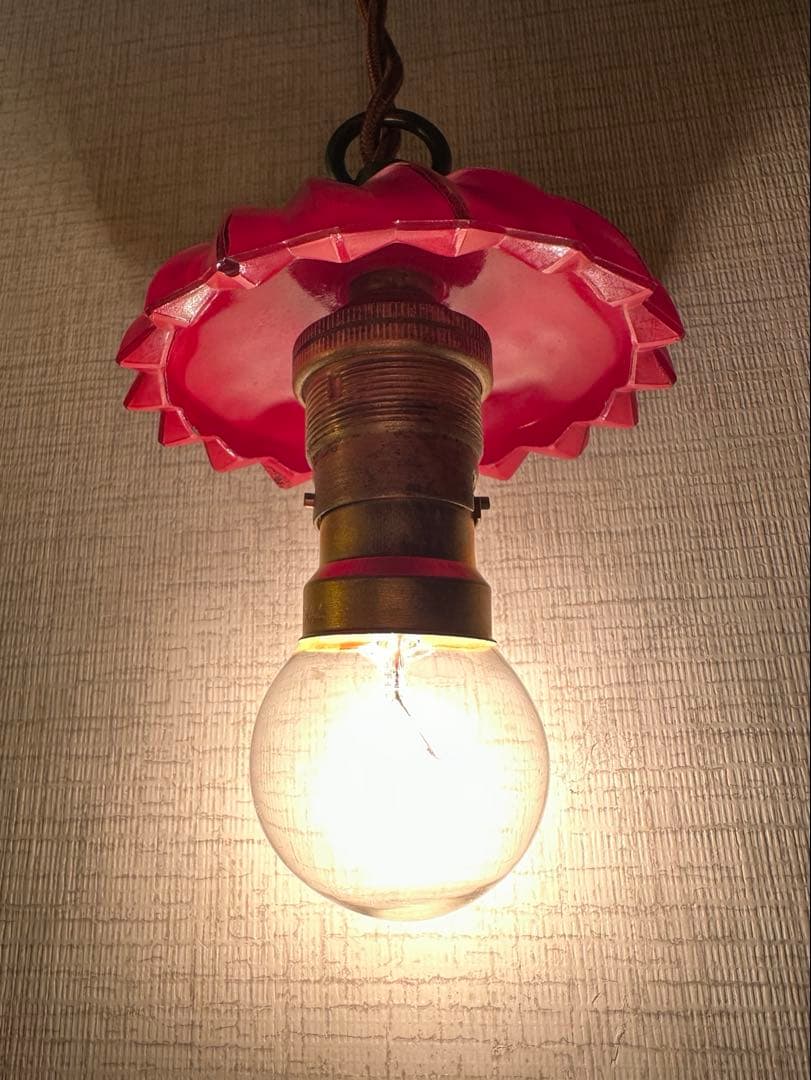 ＊ひーこページです＊ ① 『クランベリーガラスの可愛いアトリエランプ＊』