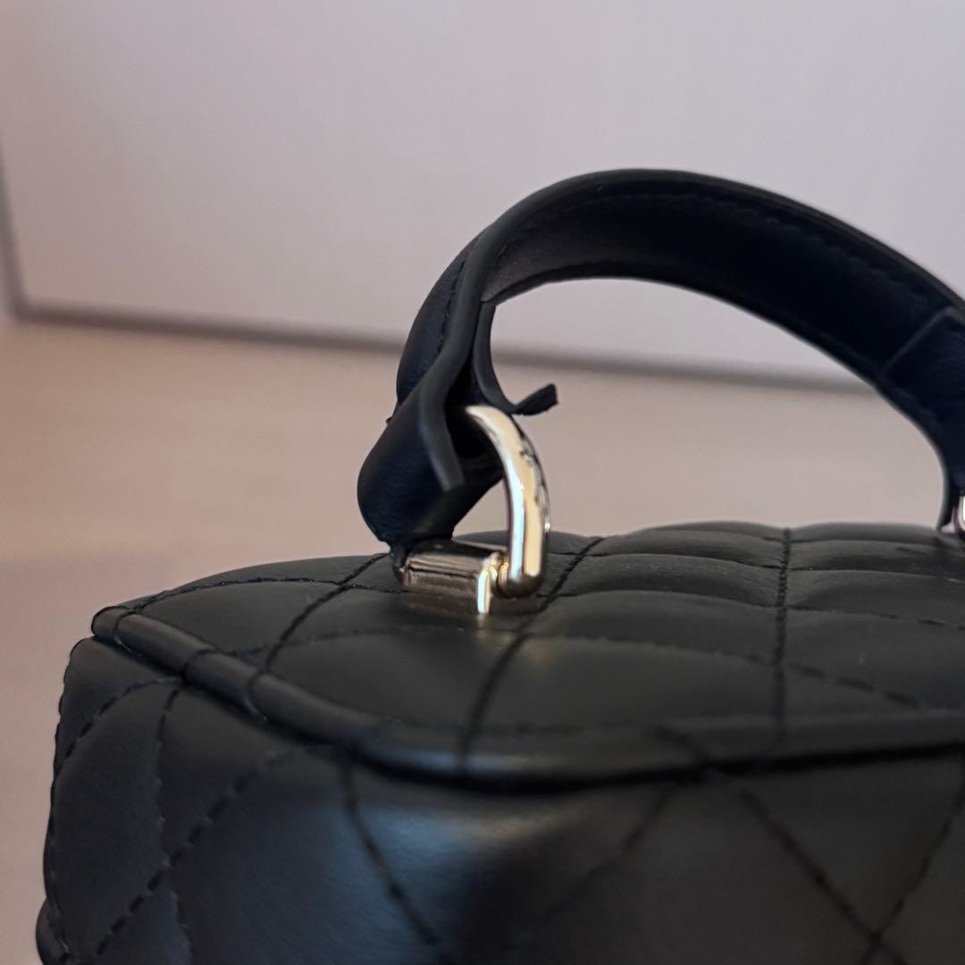 【Darich 】キルティングスクエアミニバッグ バニティ