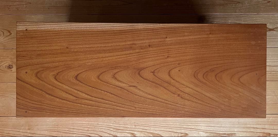 サ*ん様 ☆美品送料込☆ケヤキ　欅の無垢材 テレビボード サイドボード　飾り棚