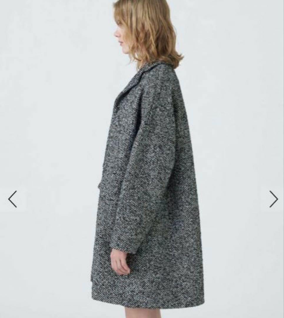 MACPHEE ブロークンツイード オーバーサイズドコート