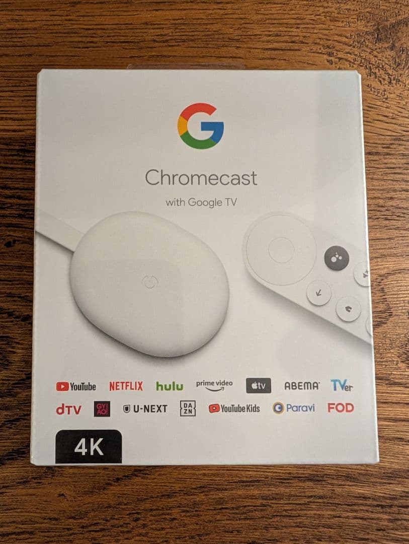 その他 Google Chromecast with Google TV 4K