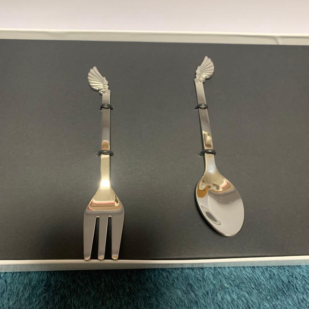 高見沢俊彦　エンジェルスプーン＆フォークセット　ALFEE 2セット