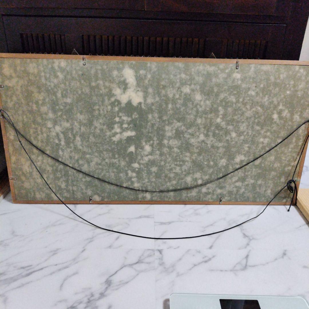 美人絵 額 元禄　見返り