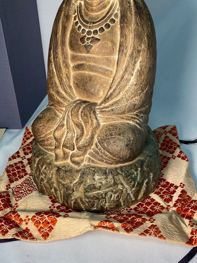 1514❣️ 池田方彩　作品　白衣観音　像