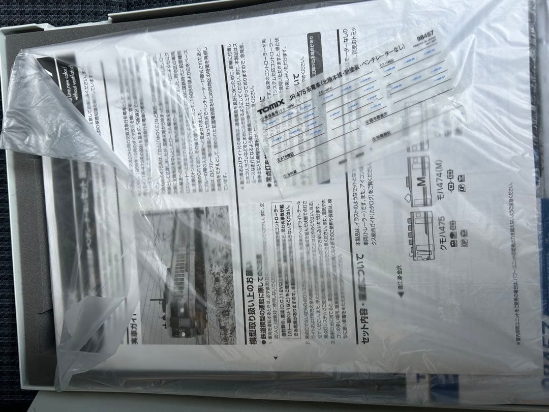 鉄道模型　Nゲージ　TOMIX 98457 北陸本線　475系　新塗装