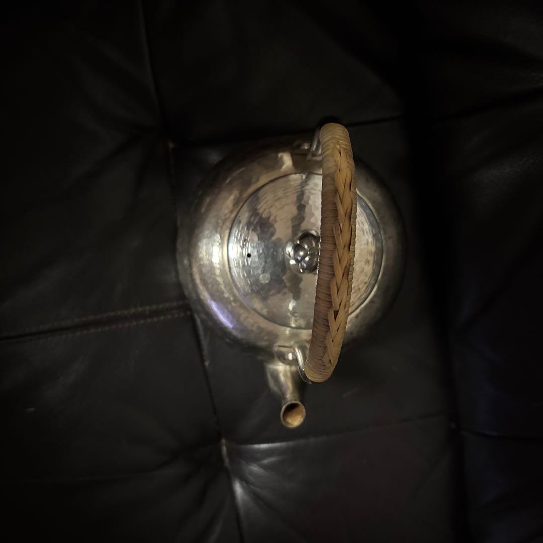 銀瓶　秀夆堂造