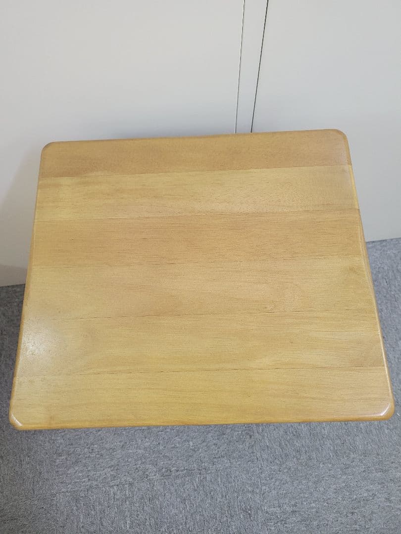 カリモク　Karimoku　電話台　FAX台　花台　二段引き出し