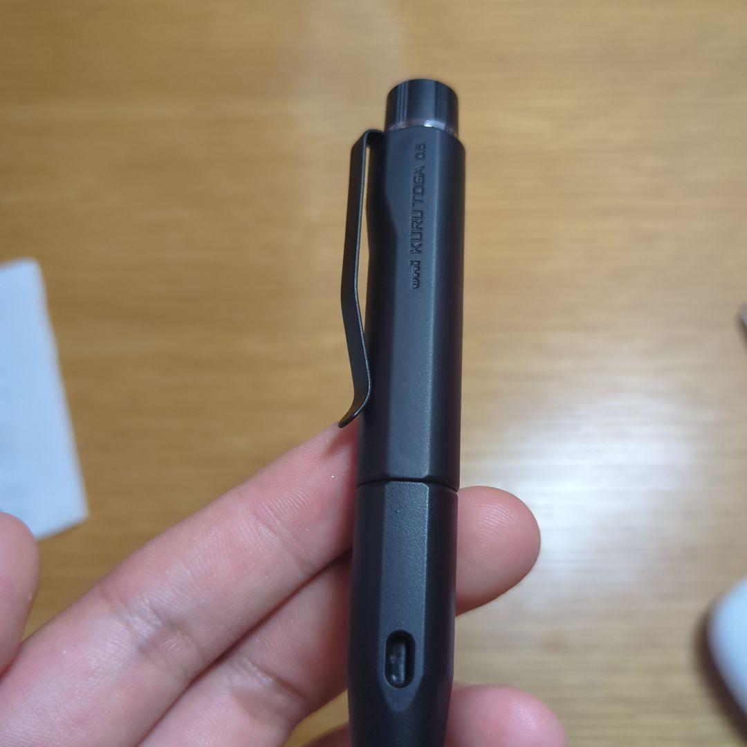 クルトガダイブ　マットブラック塗装