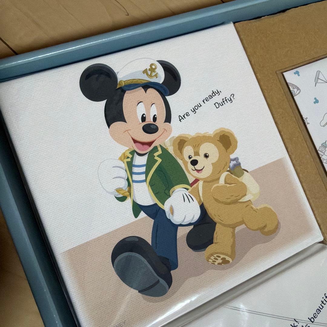 ディズニーシー　ワンダフルヴォヤッジ　ダッフィー　ミッキー　アートパネル