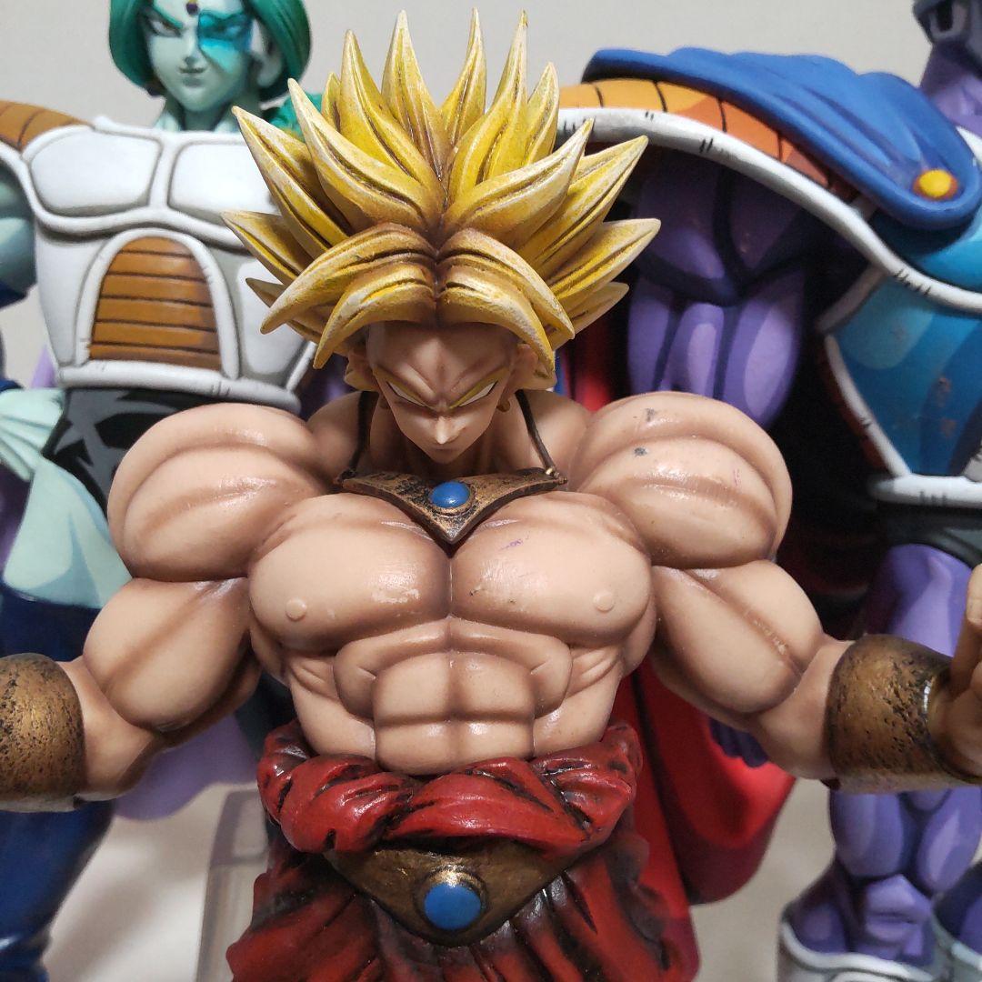 リペイント ドラゴンボールフィギュア コルド大王 フリーザ ザーボン ブロリー