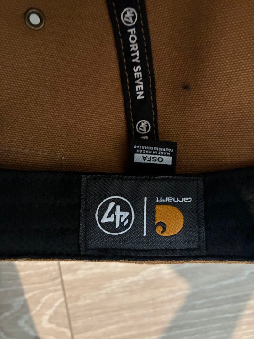 47Brand ×カーハート フィリーズ コラボキャップ ベースボールキャップ