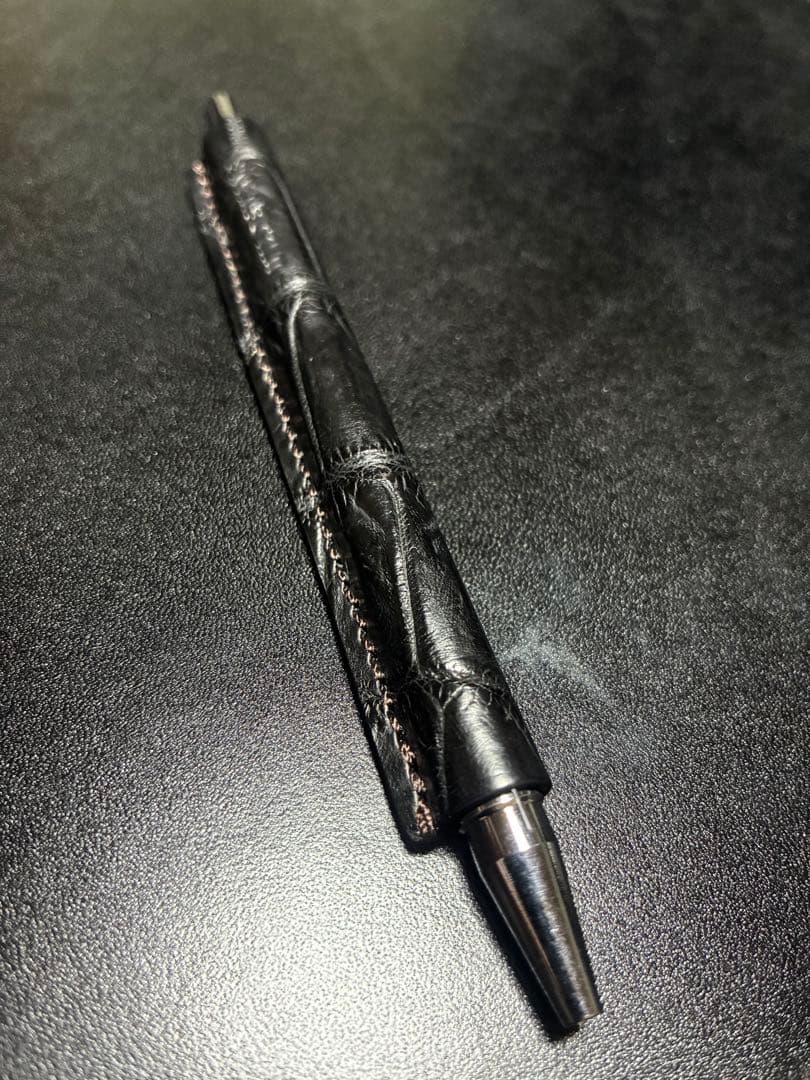 wildswans ワイルドスワンズ ボールペン　クロコダイル　クロコ　ブラック