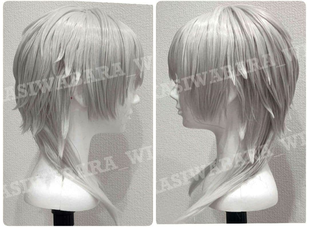 刀剣乱舞　鶴丸国永　コスプレ衣装　ウィッグ