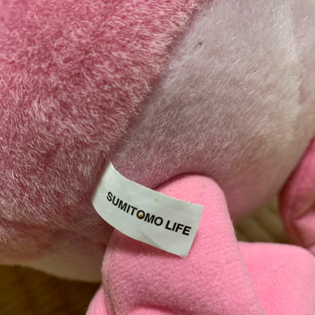 【当選品】ピングー　ピンガ　住友生命　ピンク