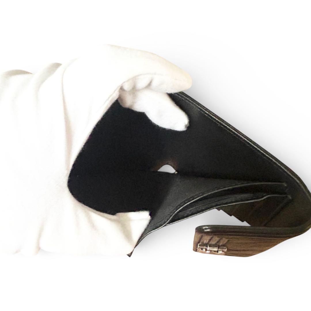 【美品】CHANEL ボーイシャネル　三つ折り　財布マトラッセ　22番台