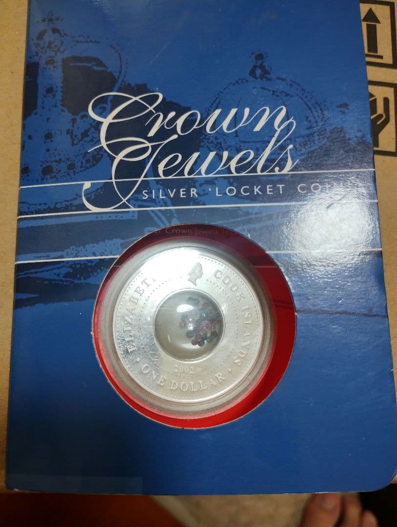 クック諸島/2002/crown jewels coin/クラウンジュエル銀貨