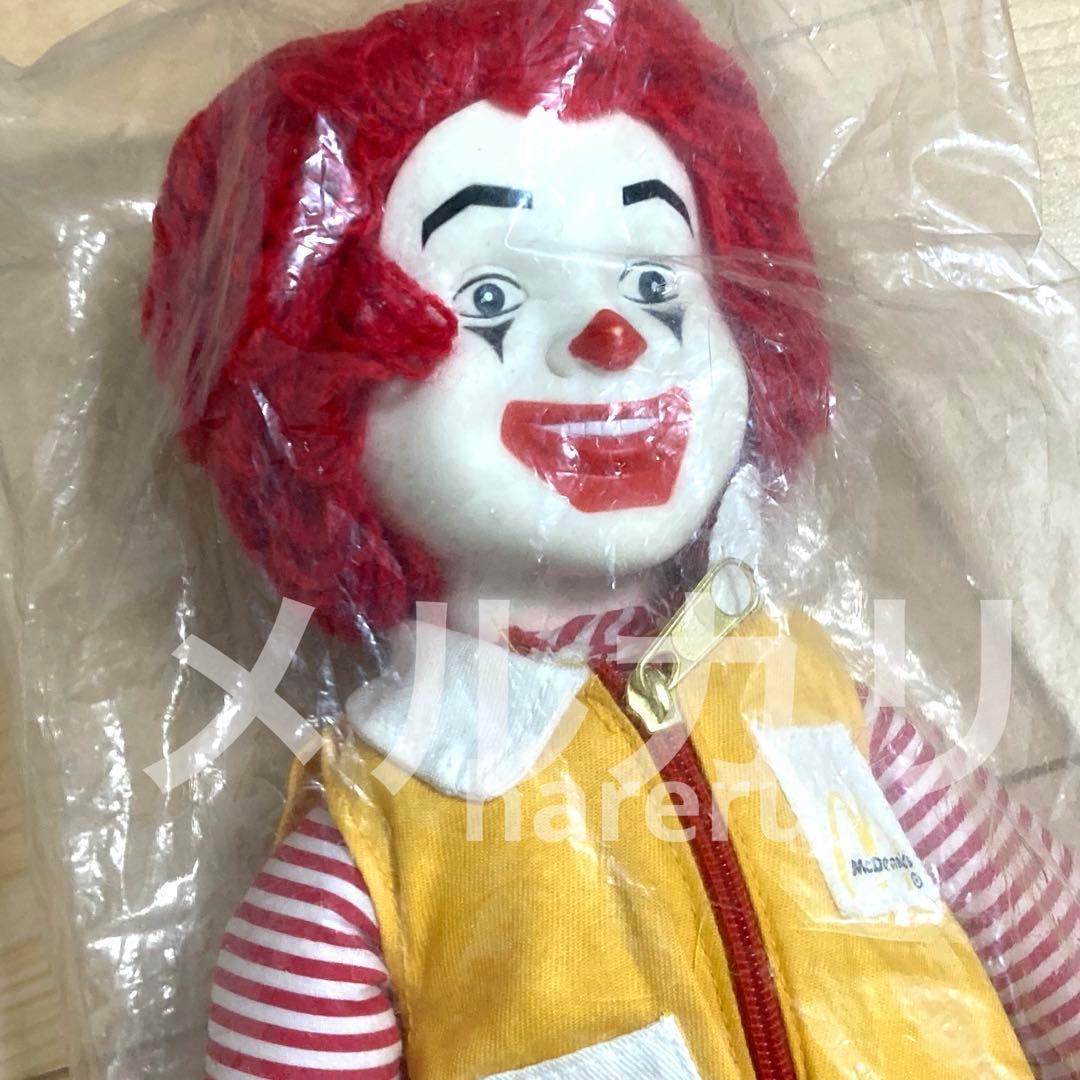 マクドナルド　1984年　ドナルドマクドナルド　ビンテージ　人形　希少