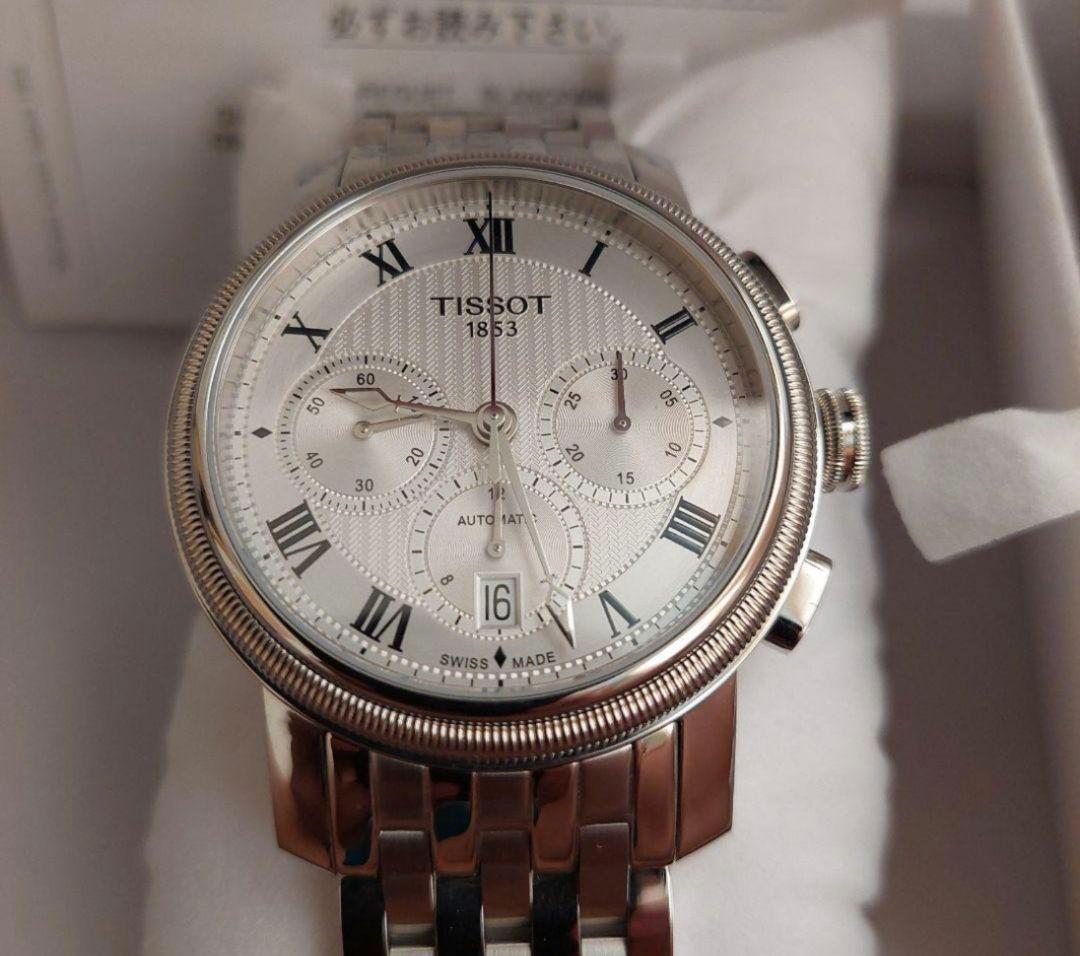 【未使用品】ティソTクラシックブリッジポートクロノグラフ