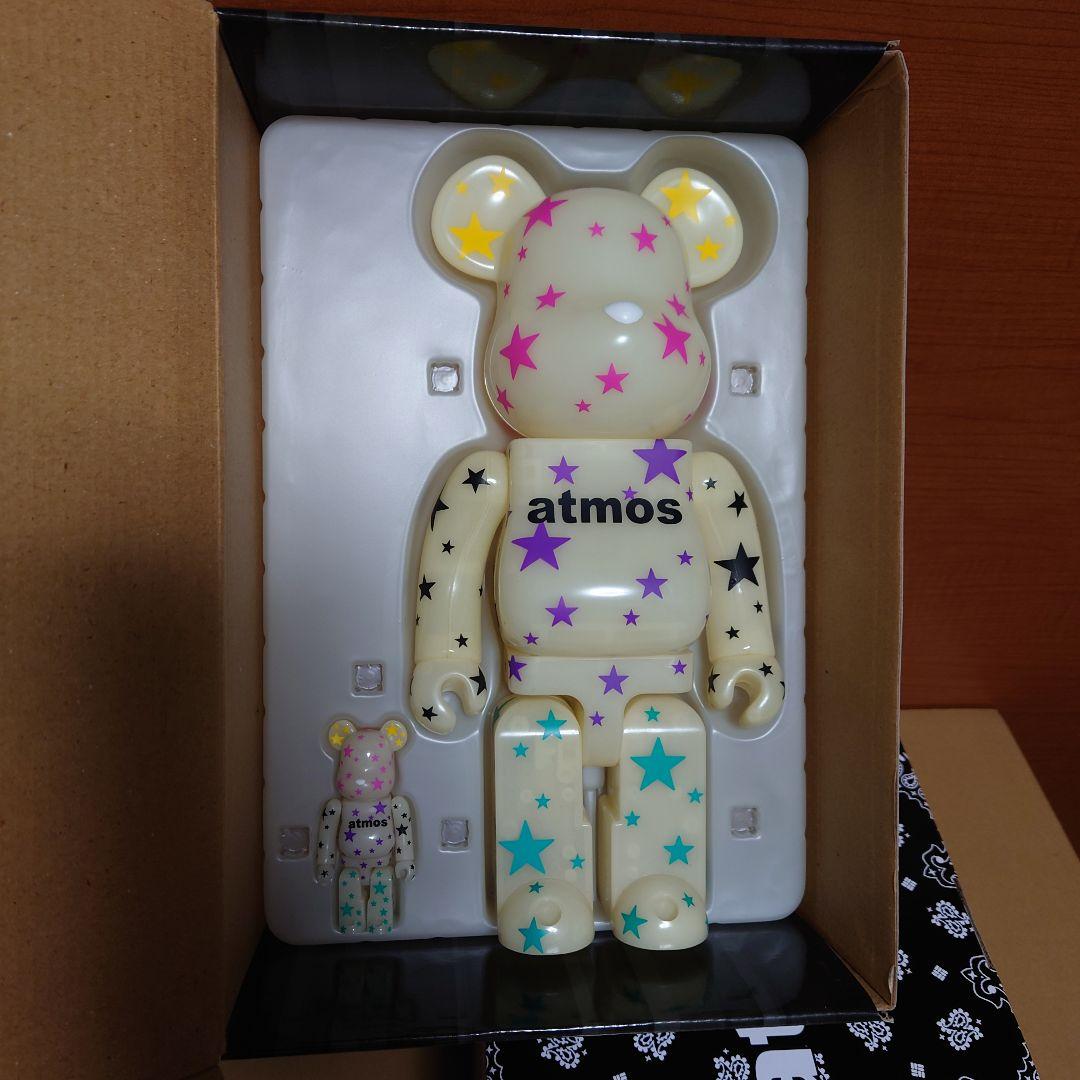 ベアブリック アトモス Bearbrick atmos 100% & 400%