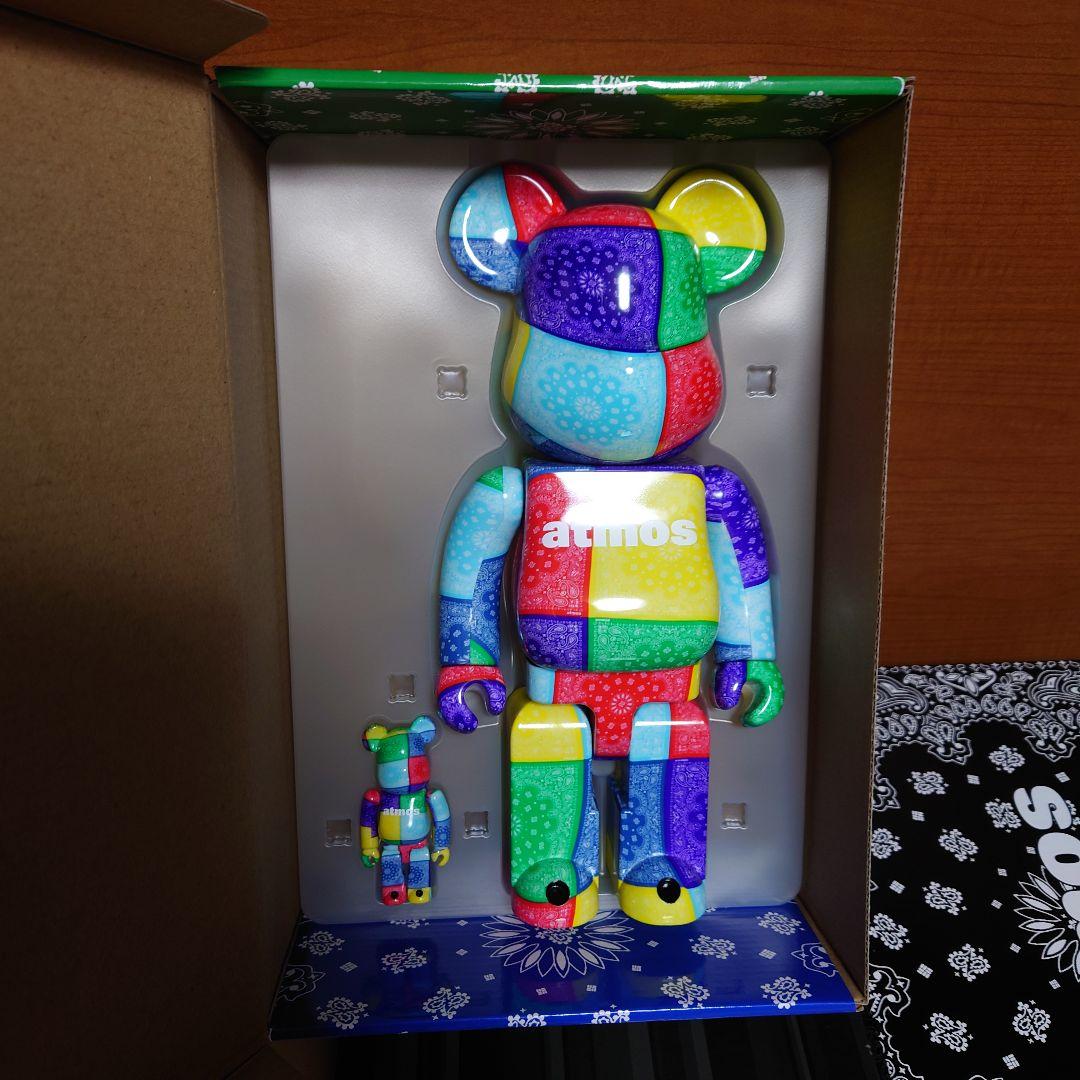 ベアブリック アトモス Bearbrick atmos 100% & 400%