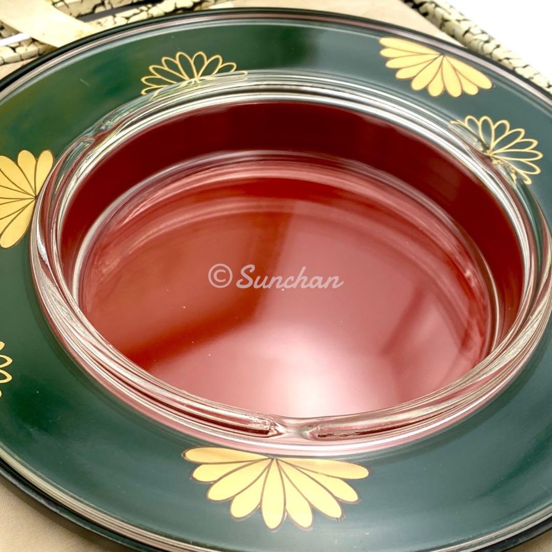 【未使用品】 輪島塗 灰皿 箱付き 堅牢優美布着保証 輪島漆器 古美術品 骨董品