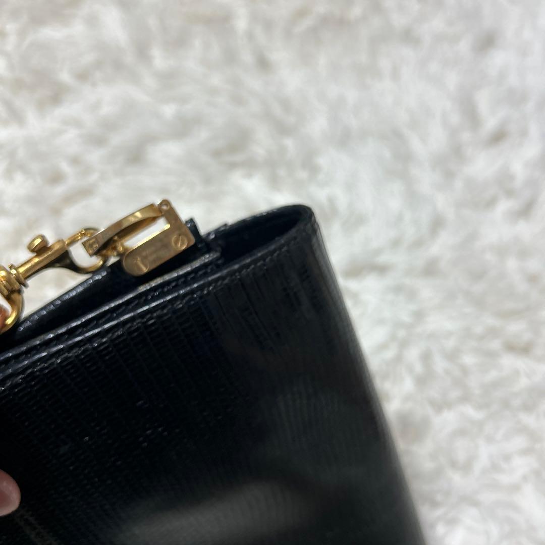 【希少】OLD GUCCI オールドグッチ　エキゾチックレザーショルダーバッグ